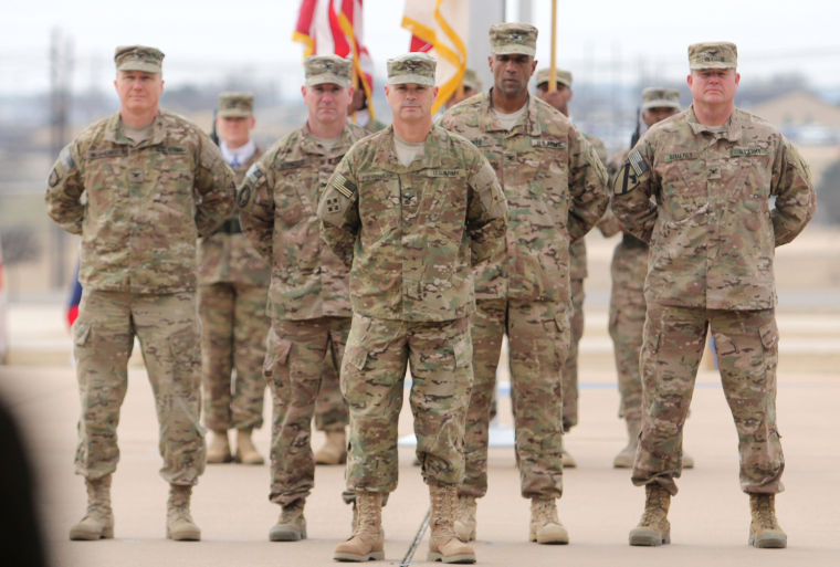 III Corps Uncasing Ceremony